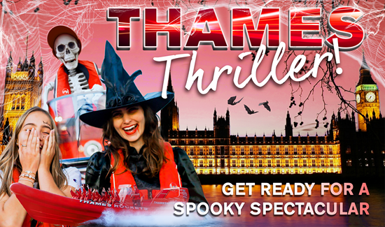 London Halloween Thames Rockets Experience