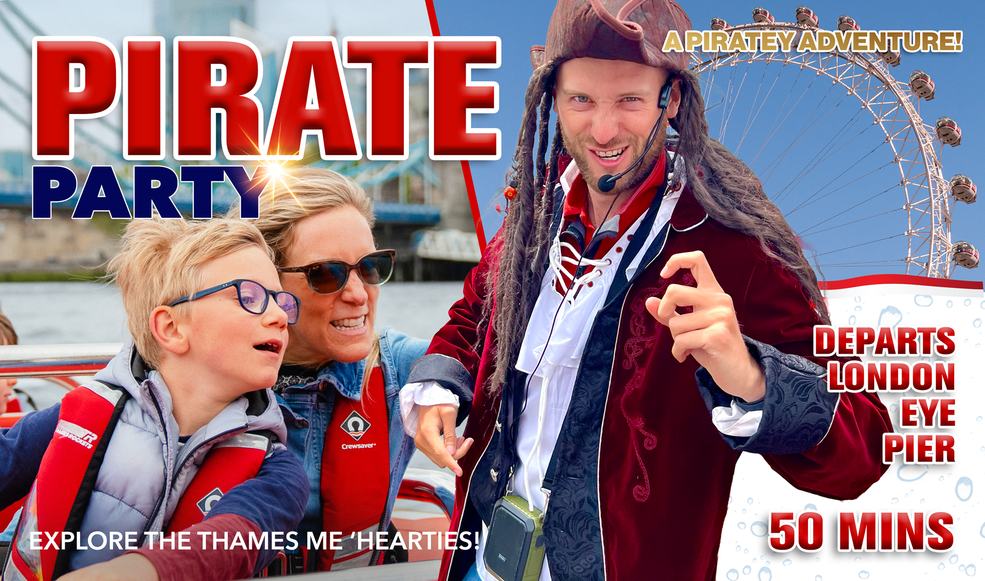 The Ultimate Kid's Pirate Party, Things to do in London, kids parties, children's parties, pirate party, things to do in London with kids. London attractions. London experience